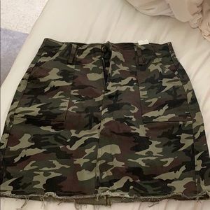 camo skirt